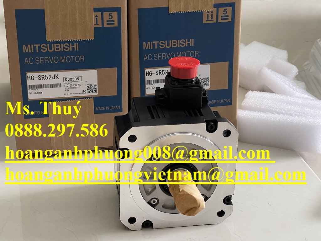 Servo Motor Mitsubishi HG-SR52JK - New 100% - Japan