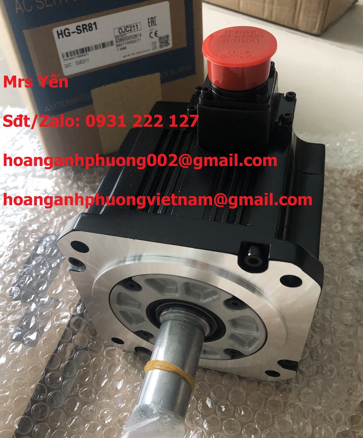 HG-SR81 Motor 0.85kW Mitsubishi chính hãng nhập khẩu trực tiếp