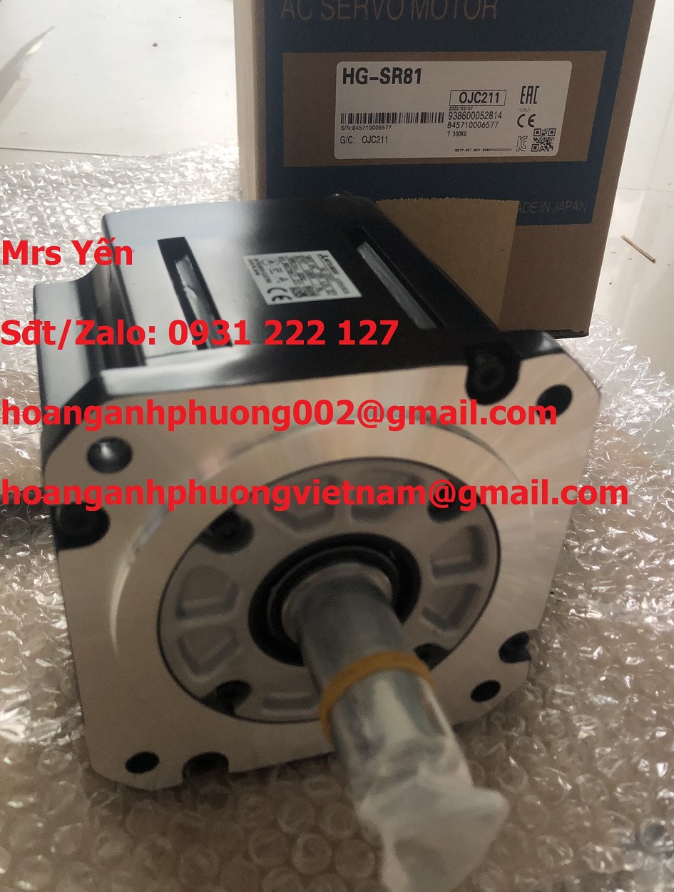 HG-SR81 Motor 0.85kW Mitsubishi chính hãng nhập khẩu trực tiếp