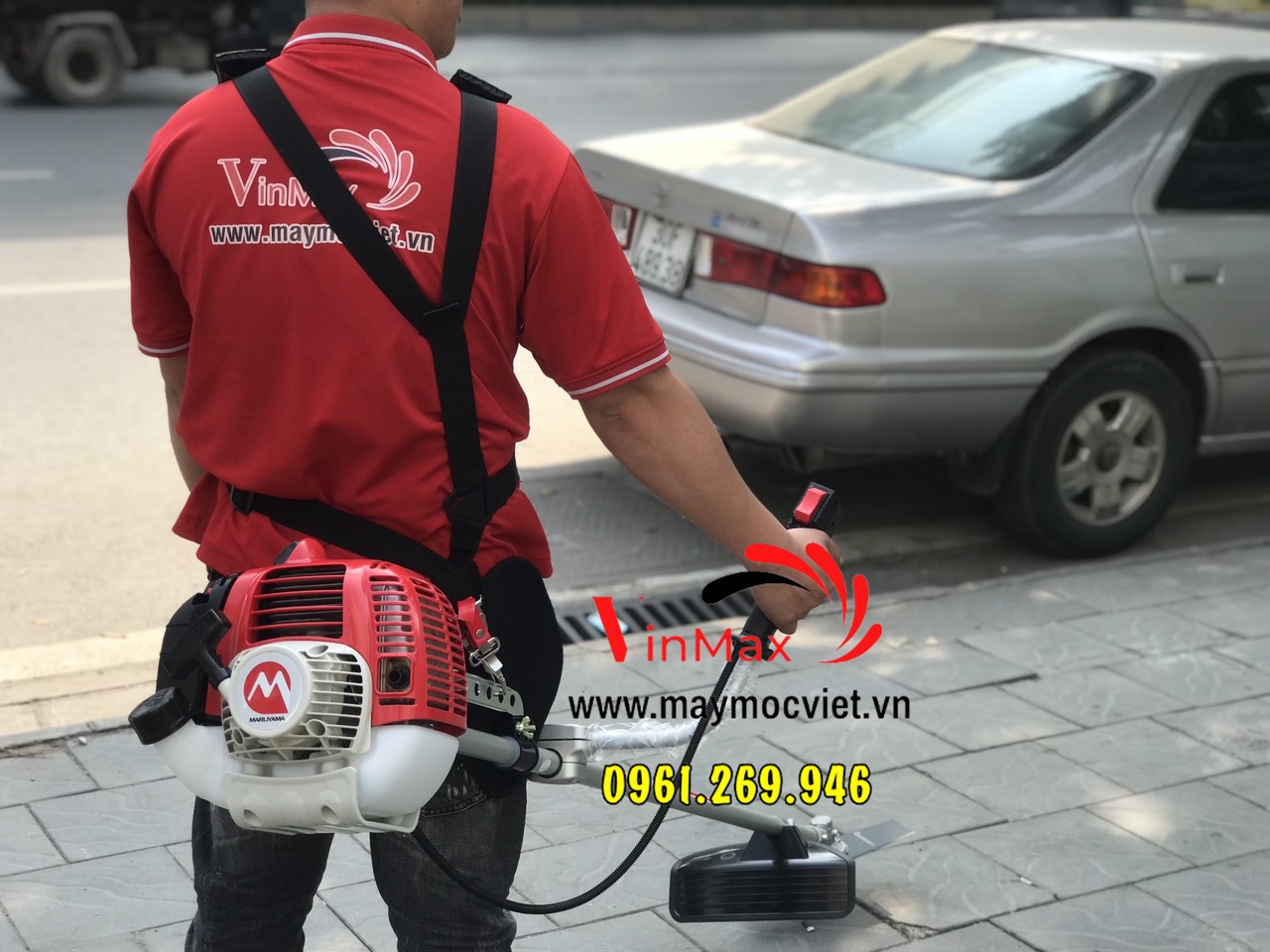 Máy cắt cỏ Maruyama BCF420 chính hãng Nhật Bản