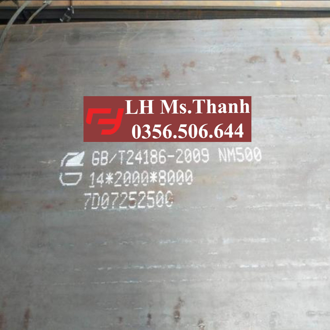Thép chịu mài mòn  Thép NM360, NM400, NM450, NM500, NM550, NM600