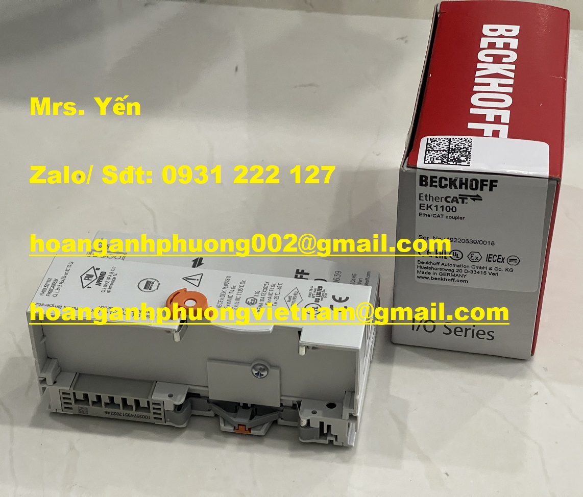 EK1100 Bộ kết nối Beckhoff Nhận báo giá tốt tại Bình Dương