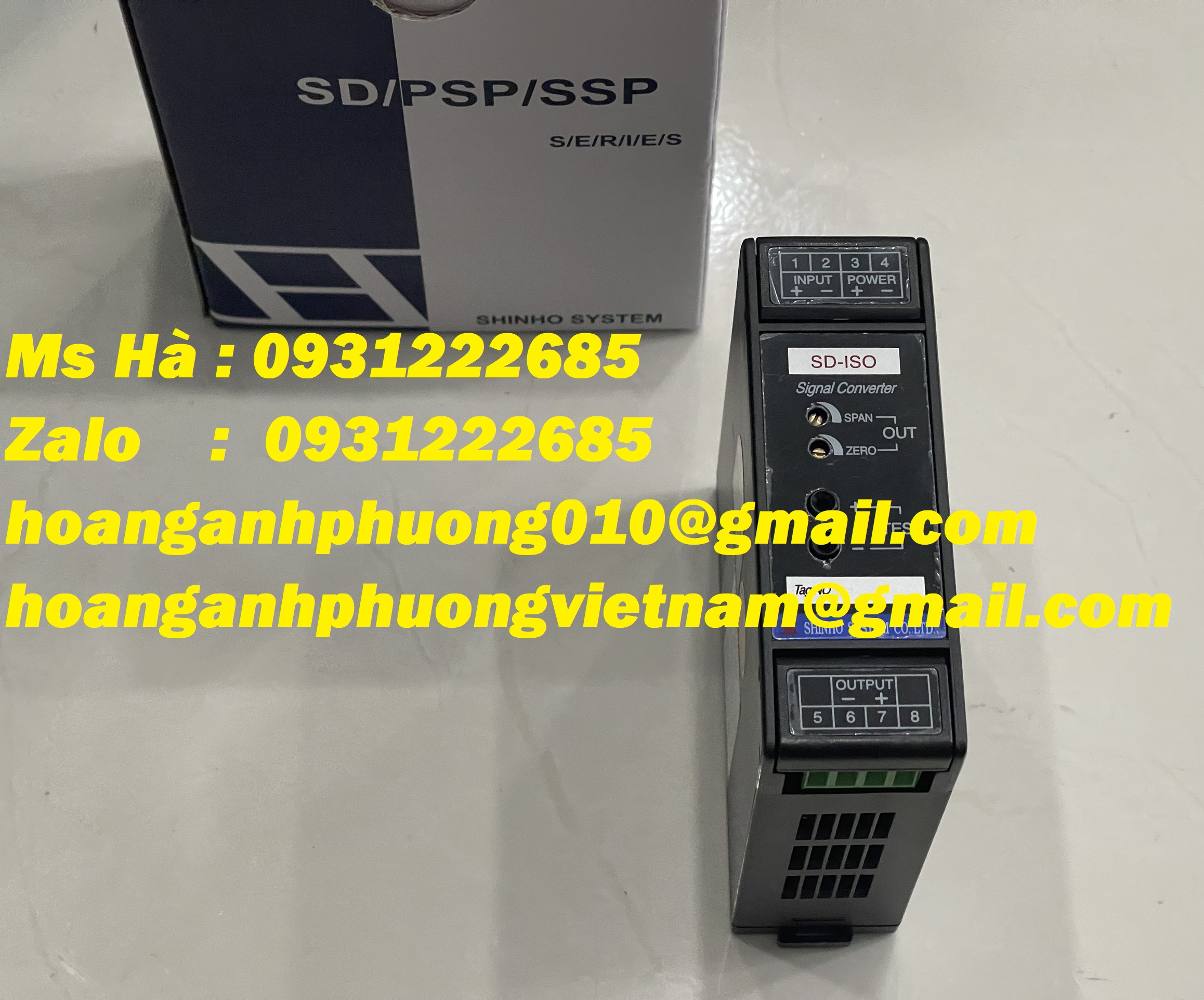 Mới 100% hàng chính hãng Shinho SD-ISO - bh 12 tháng
