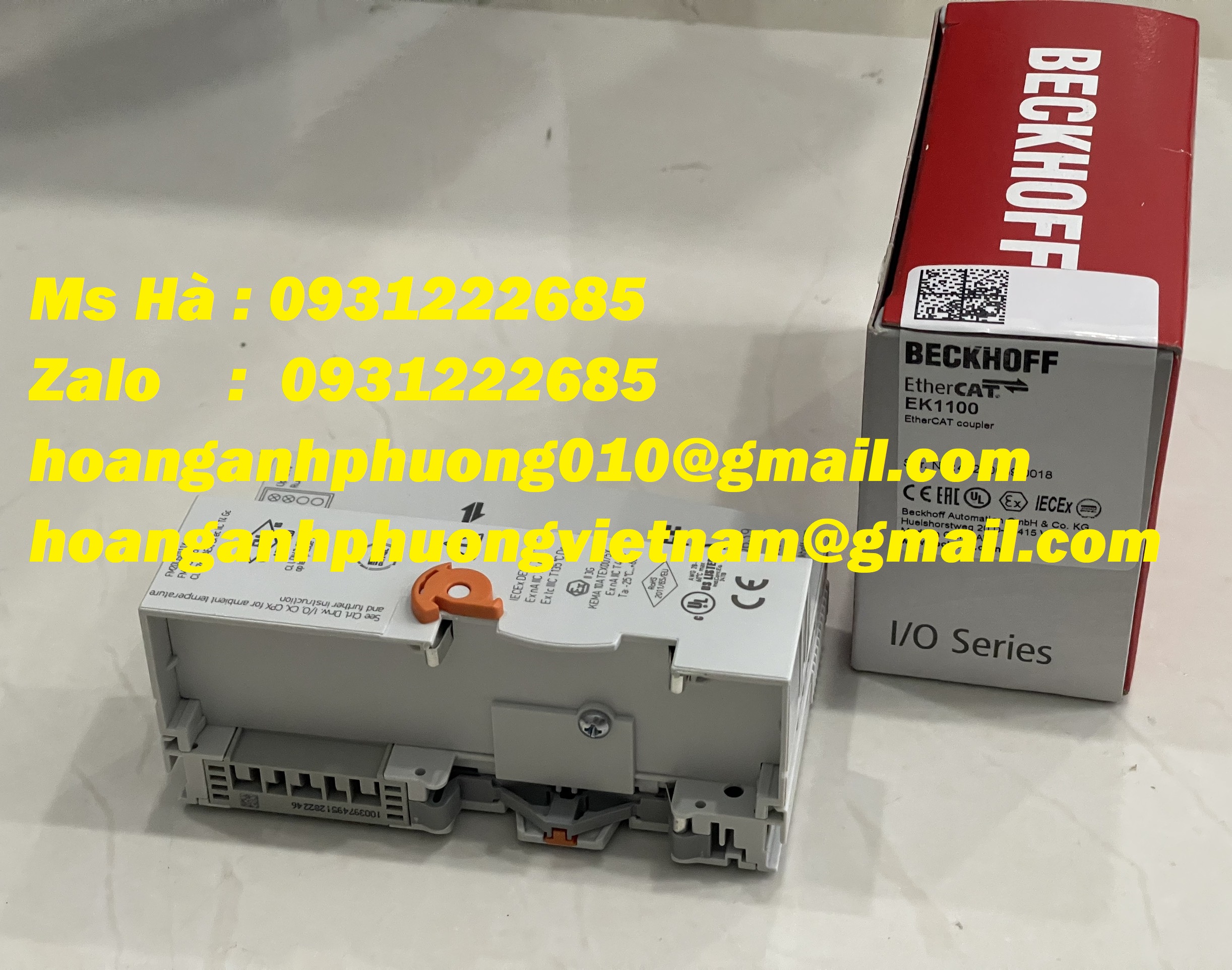 Bộ kết nối giá tốt dòng beckhoff EK1100 24VDC - giá rẻ