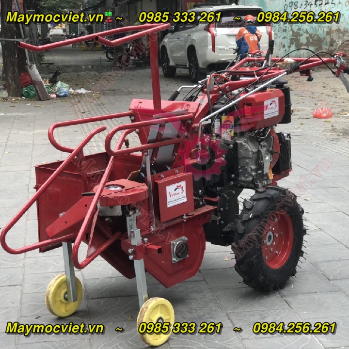 Máy nghiền đất đóng bầu ươm cây giống tại Gia Lâm