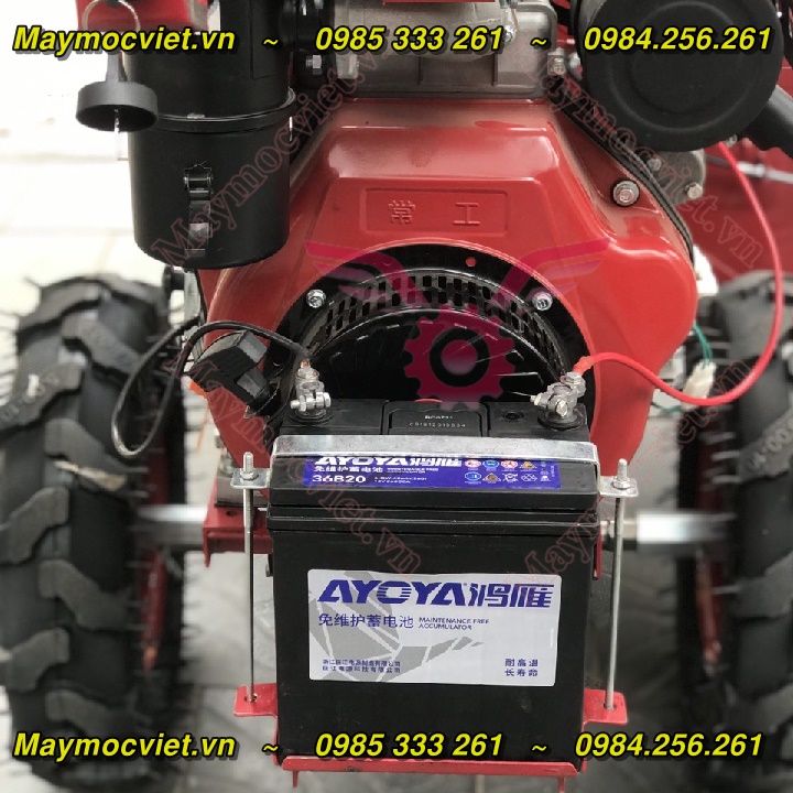 Máy thu hoạch bắp ngô liên hoàn, động cơ dầu KAWASAKI 12HP