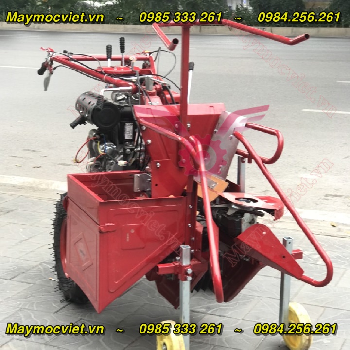Máy thu hoạch bóc bẹ ngô liên hoàn KAWASAKI 12HP