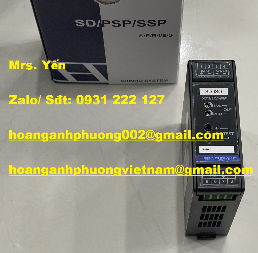 SD-ÍSO Bộ chuyển đổi tín hiệu Shinho, GIá nhập tốt tại Bình Dương