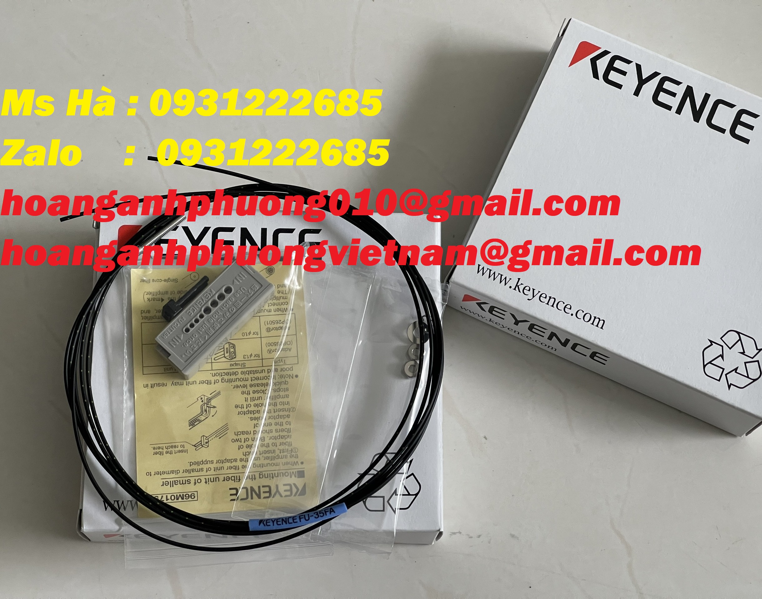 Cảm biến giá tốt hãng keyence FU-35FA - giao hàng nhanh chóng