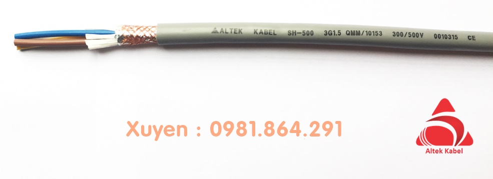 Phân phối cáp điện tín hiệu 3x1.5mm2 hãng Altek Kabel