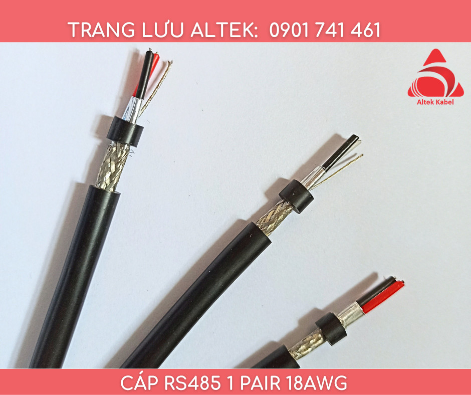 Cáp RS485 2 pair 22awg Altek Kabel tại Đà Nẵng, Hà Nội, Hồ Chí Minh