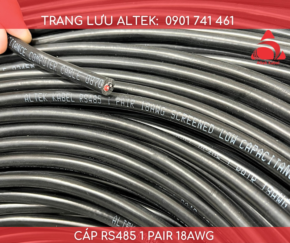 Cáp RS485 2 pair 22awg Altek Kabel tại Đà Nẵng, Hà Nội, Hồ Chí Minh