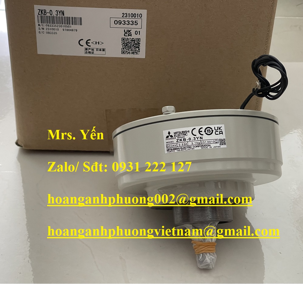 ZKB-0.3YN Thắng từ Mitsubishi giao hàng miễn phí toàn quốc
