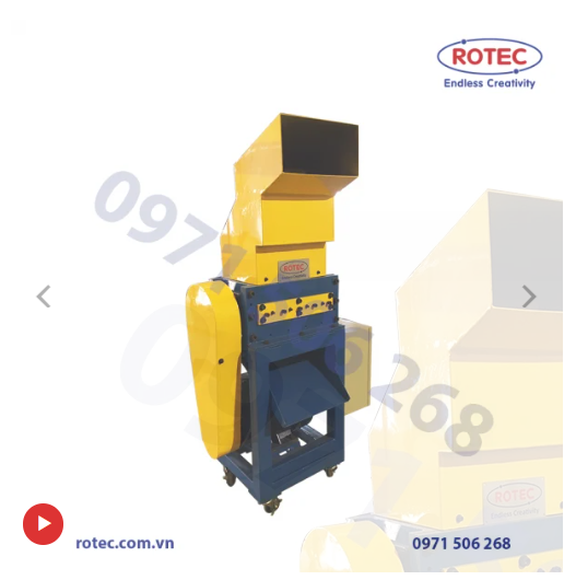 Rotec VN Máy nghiền mịn một trục