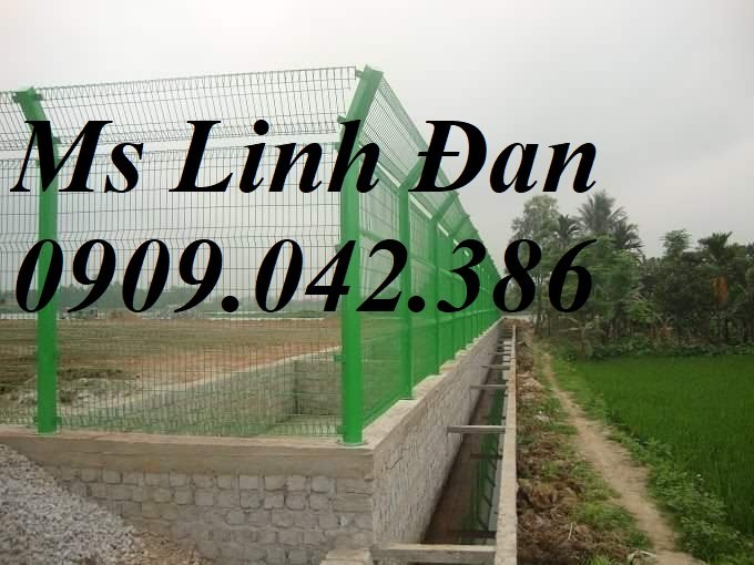 Bán Hàng rào lưới thép mạ kẽm sơn tinh điện