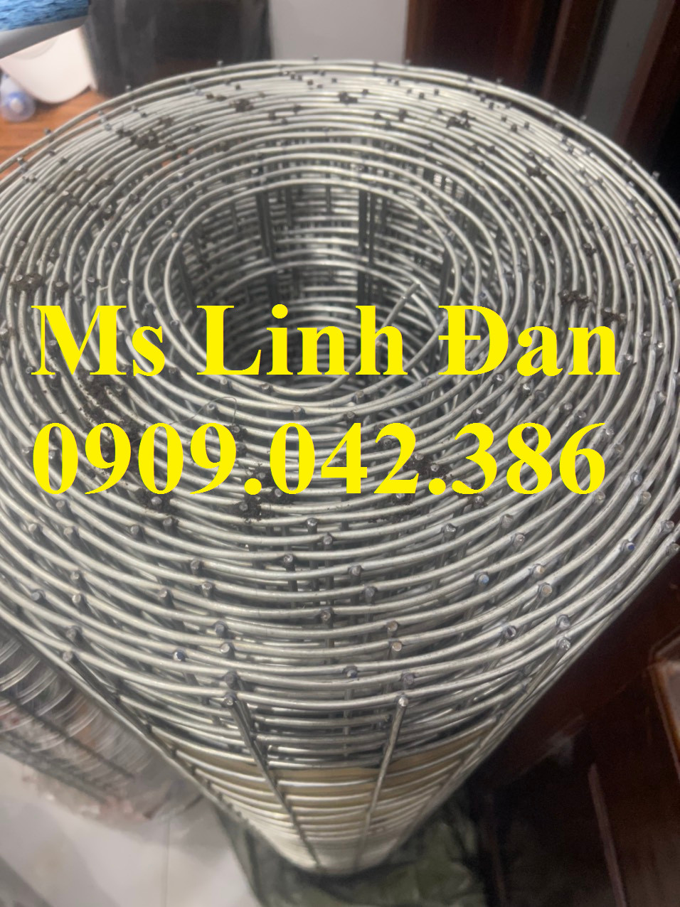 Lưới mạ kẽm ô vuông 4ly luôn sẵn hàng ở kho