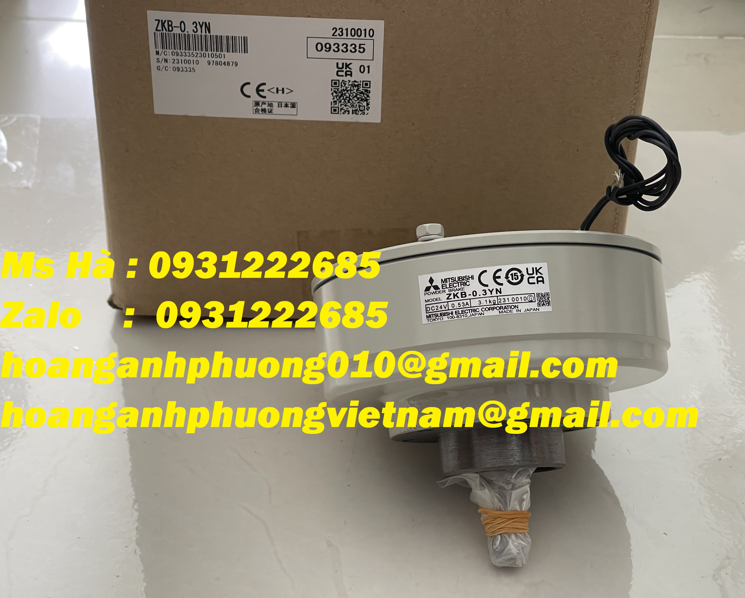 MITSUBISHI phanh từ ZKB-0.3YN nhập giá tốt - giao hàng nhanh chóng