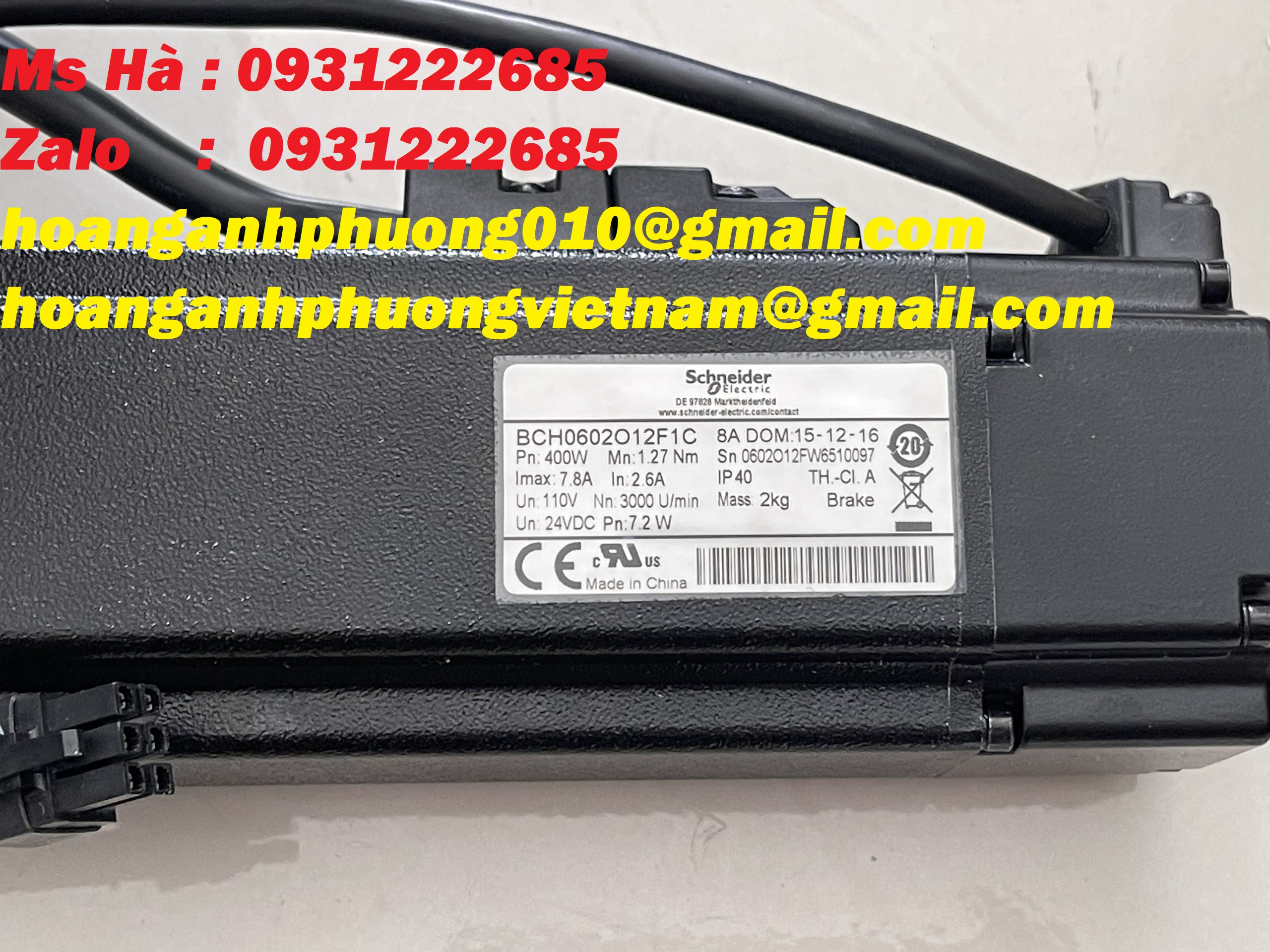 Động cơ giá siêu tốt dòng Schneider BCH0602O12F1C - Bình Dương