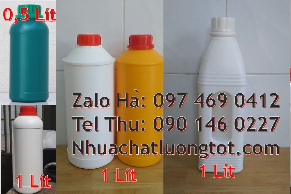 Bán  chai nhựa 1l có nắp thoát khí màu trắng,chai nhựa 0.5l đựng nước