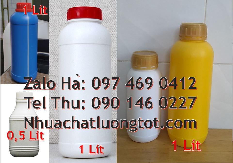 Bán  chai nhựa 1l có nắp thoát khí màu trắng,chai nhựa 0.5l đựng nước