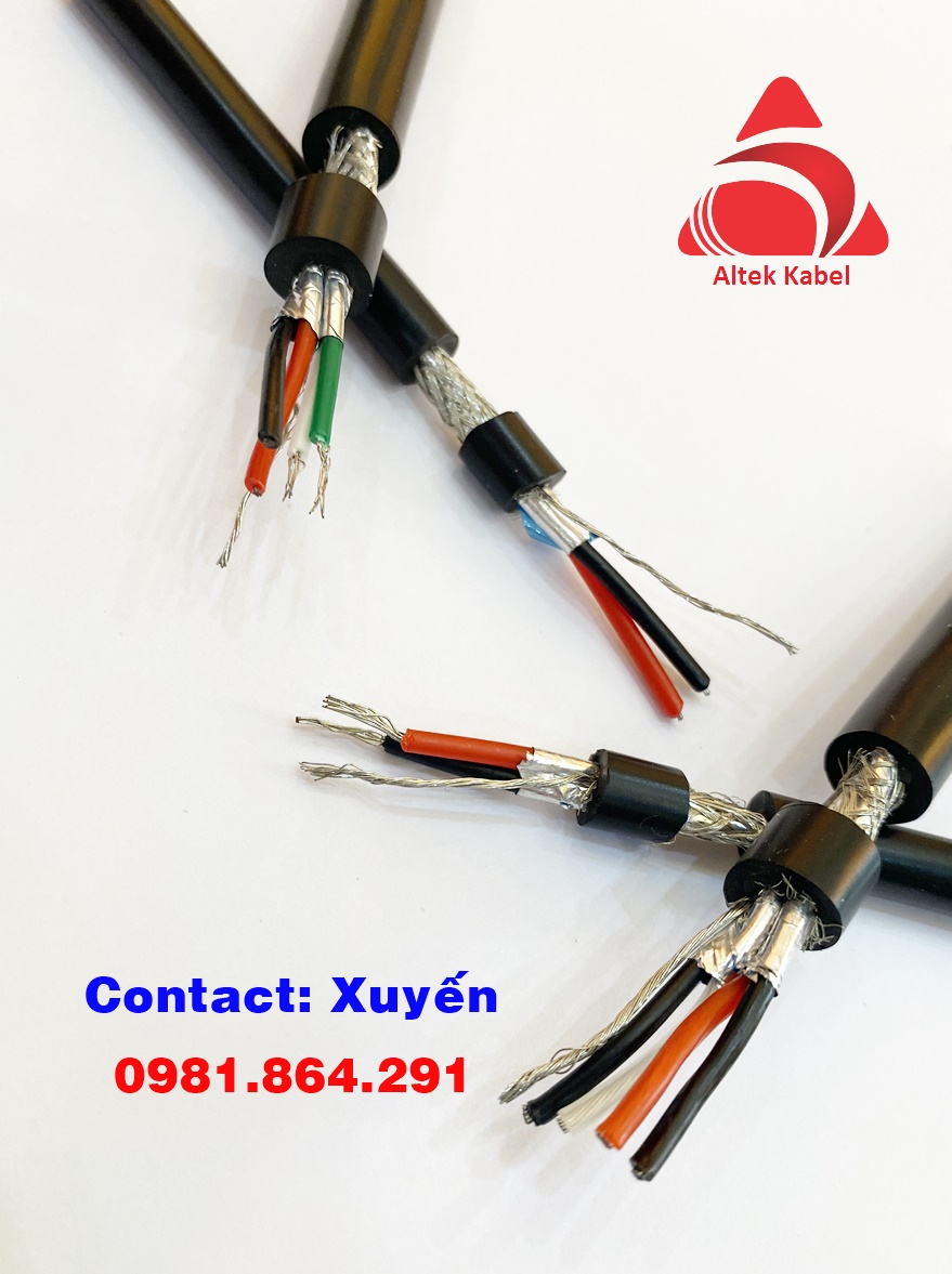 Cung cấp cáp tín hiệu chống nhiễu 2Pair 22AWG hãng Altek Kabel
