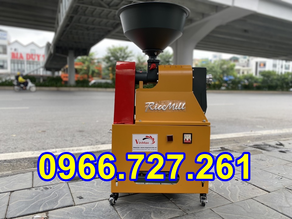 Máy xát gạo mini gia đình liên hoàn , xát trắng 1 lần
