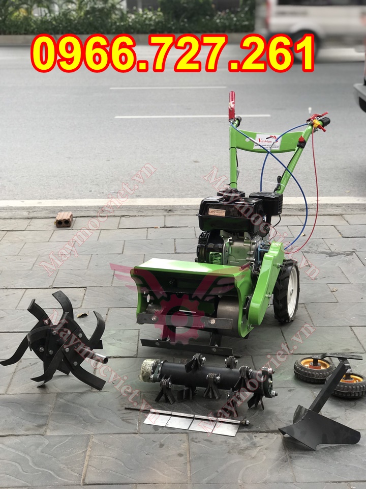 Máy khoan đào hố đất trồng cây có bánh xe di chuyển