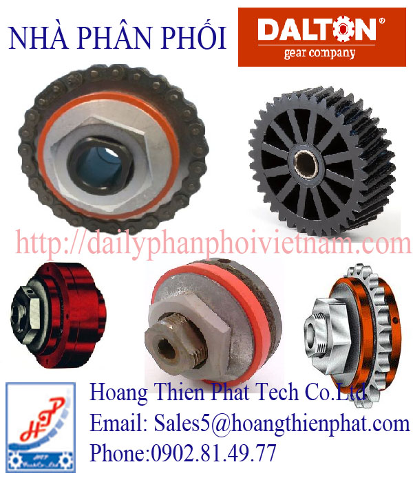 Bánh răng trục vít Dalton Gear Việt Nam