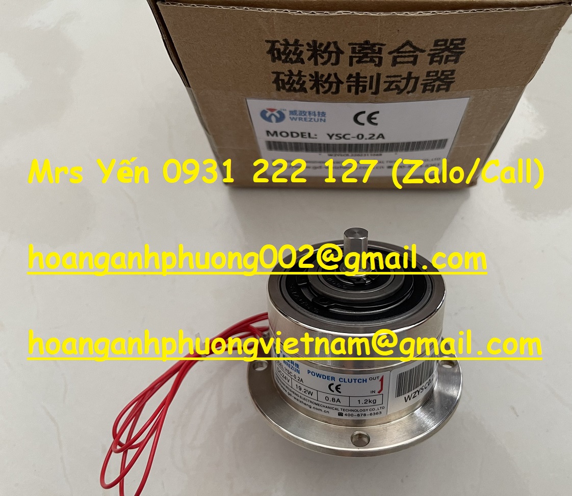 YSC-0.2A Thắng từ Wrezun giá nhập khẩu trực tiếp nhanh chóng