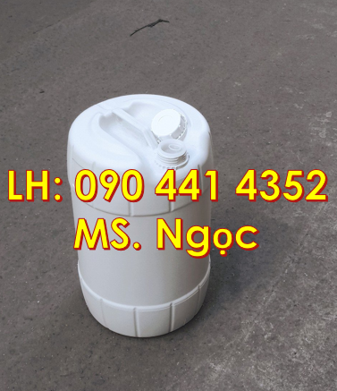 Bình nhựa 10 lít đựng dung môi, can 20 lít đựng hóa dược, can nhựa 25L