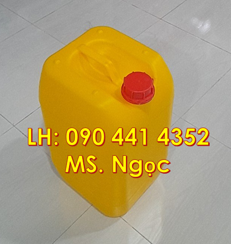 Bình nhựa 10 lít đựng dung môi, can 20 lít đựng hóa dược, can nhựa 25L