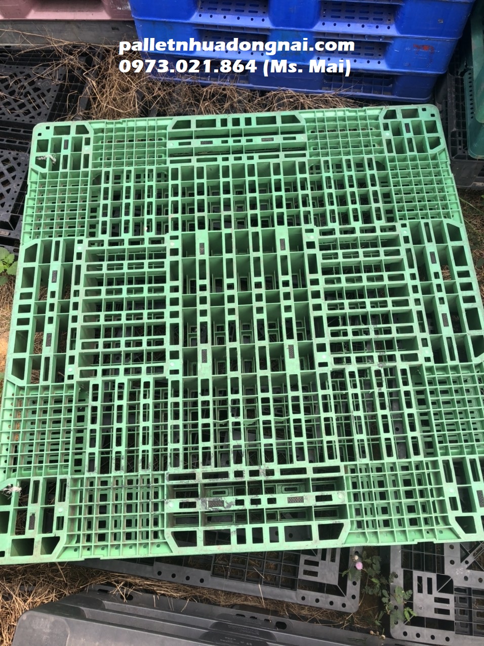 Pallet nhựa cũ giá rẻ nhất thị trường, li