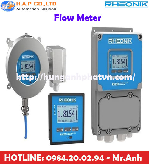 đồng hồ đo lưu lượng Rheonik tại việt nam
