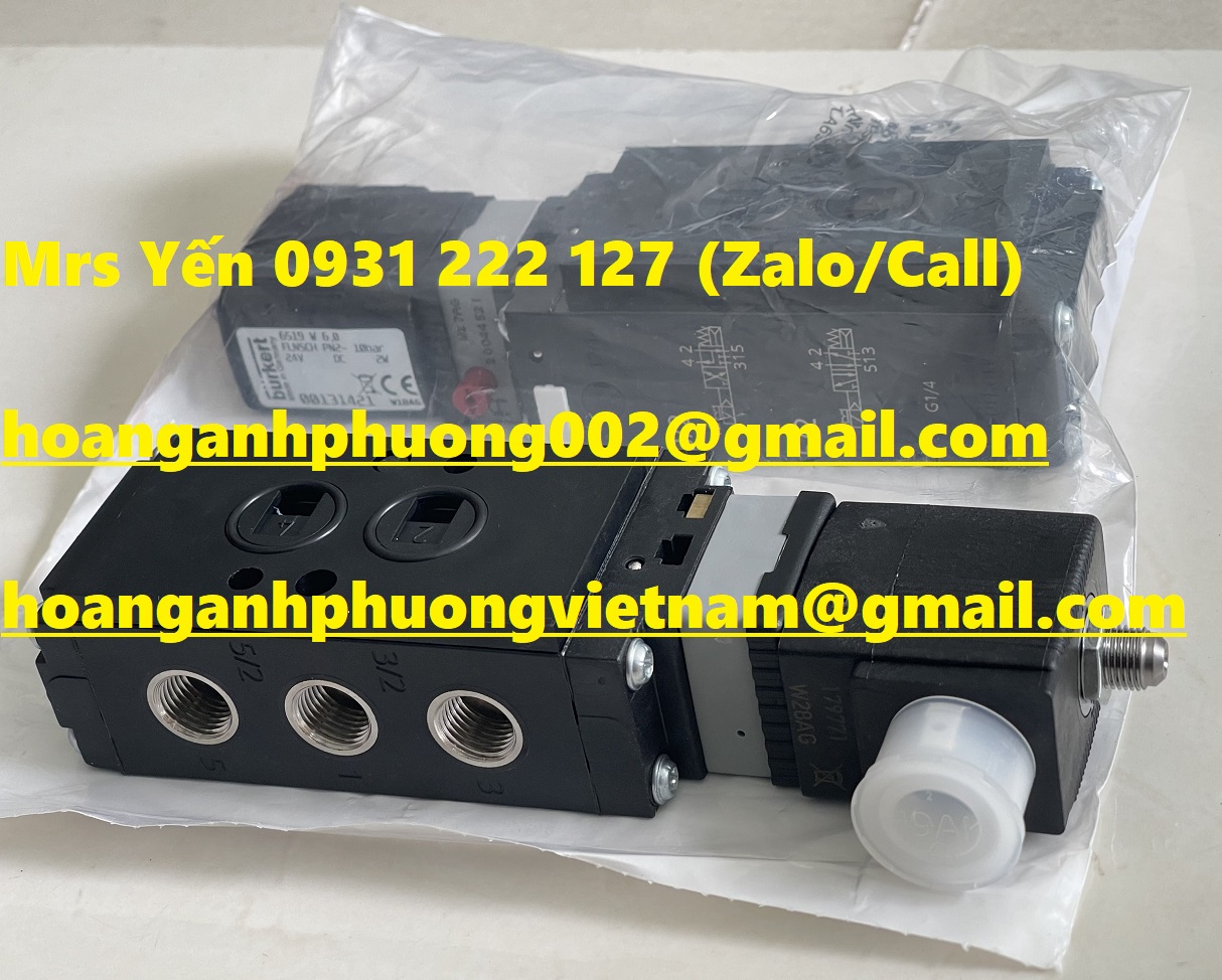 Van điện từ Burkert 00131421, giá nhập tốt tại Hoàng Anh Phương