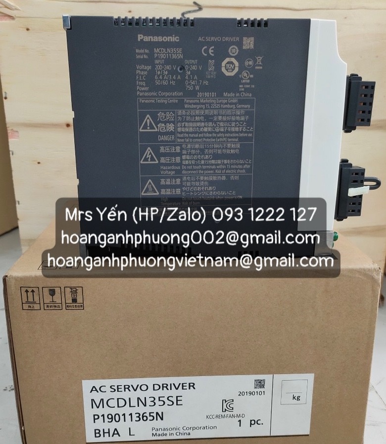 Servopack MCDLN35SE Panasonic giá tốt tại Hoàng Anh Phương