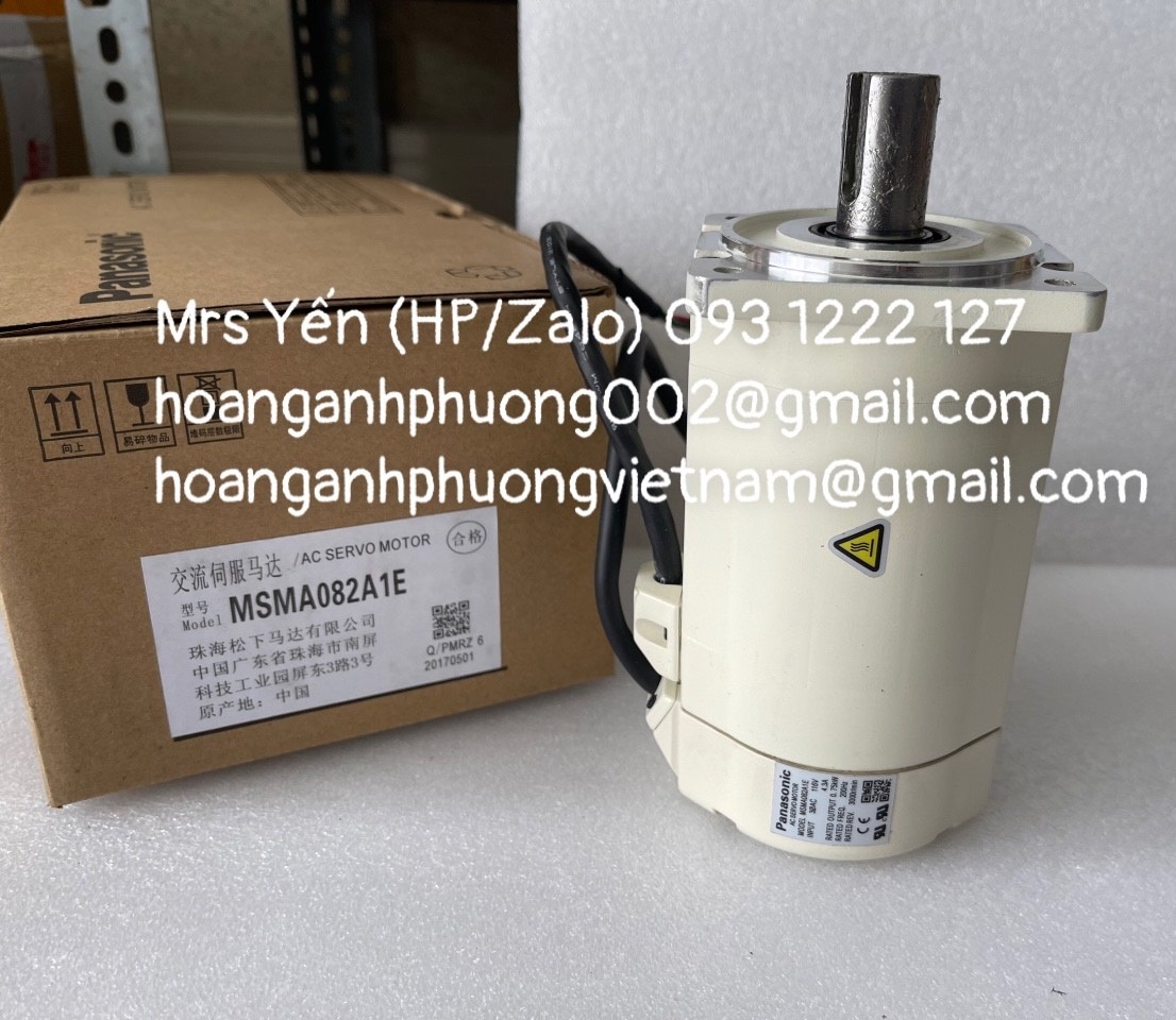 MSMA082A1E Động cơ Panasonic giá rẻ tại Bình Dương