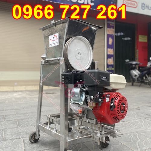 Máy cắt , thái cá mồi inox chạy xăng giá rẻ