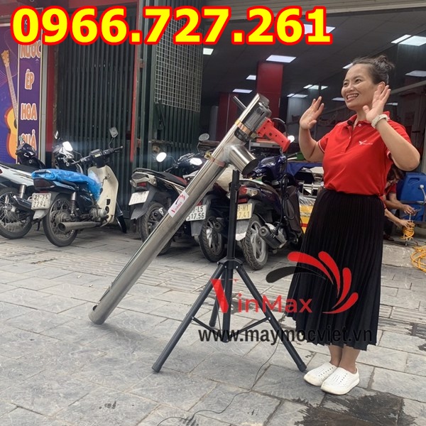 Máy hút nông sản cần cứng, hút thóc lúa , bột sơn chạy điện
