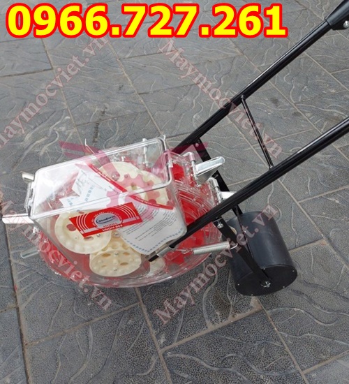 Máy gieo hạt trỉa hạt đẩy tay tự động 989
