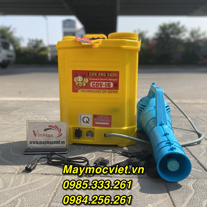 Combo máy phun thuốc muỗi sinh học diệt gián, ruồi kiến Germi GM60