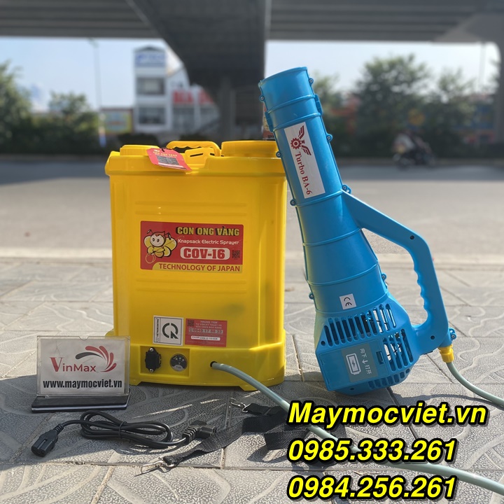 Combo máy phun thuốc muỗi sinh học diệt gián, ruồi kiến Germi GM60