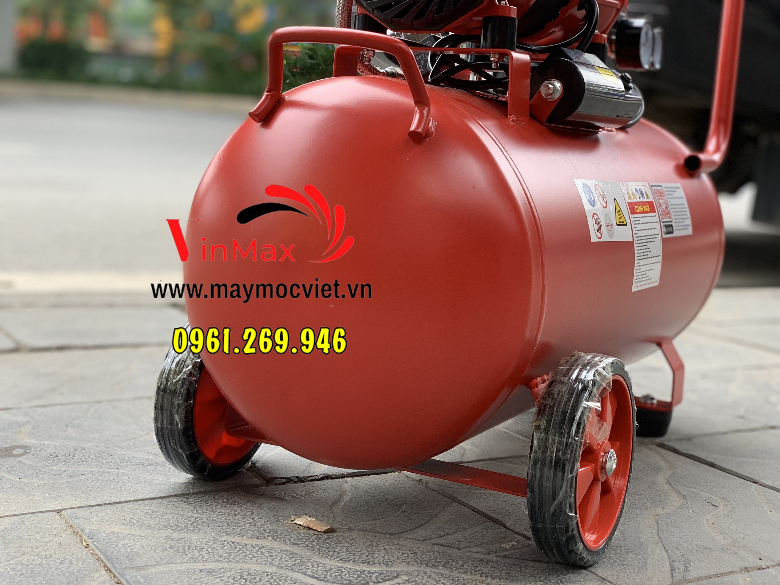 Máy nén khí không dầu Oshima 40L công suất 3HP