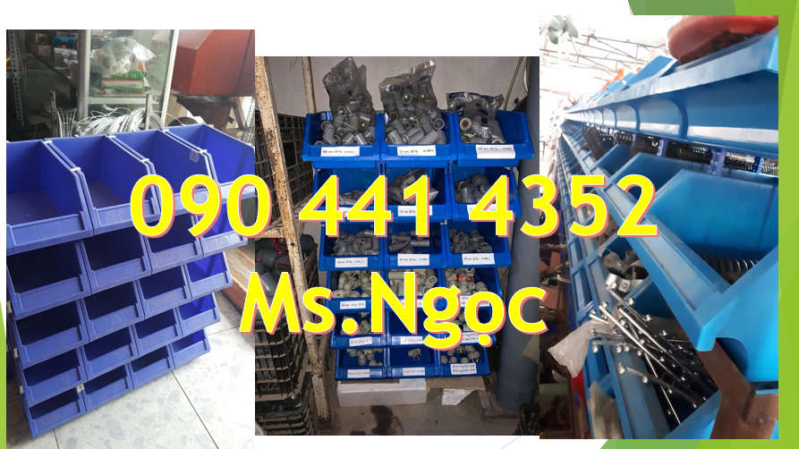 Khay đựng bu lon giá rẻ, kệ nhựa đựng linh kiện, kệ nhựa đựng hàng