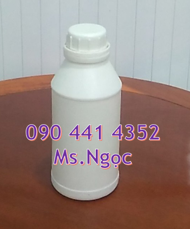 Chai nhựa 1 lít dày, chai nhựa đựng axit, nông dược, thuốc bvtv