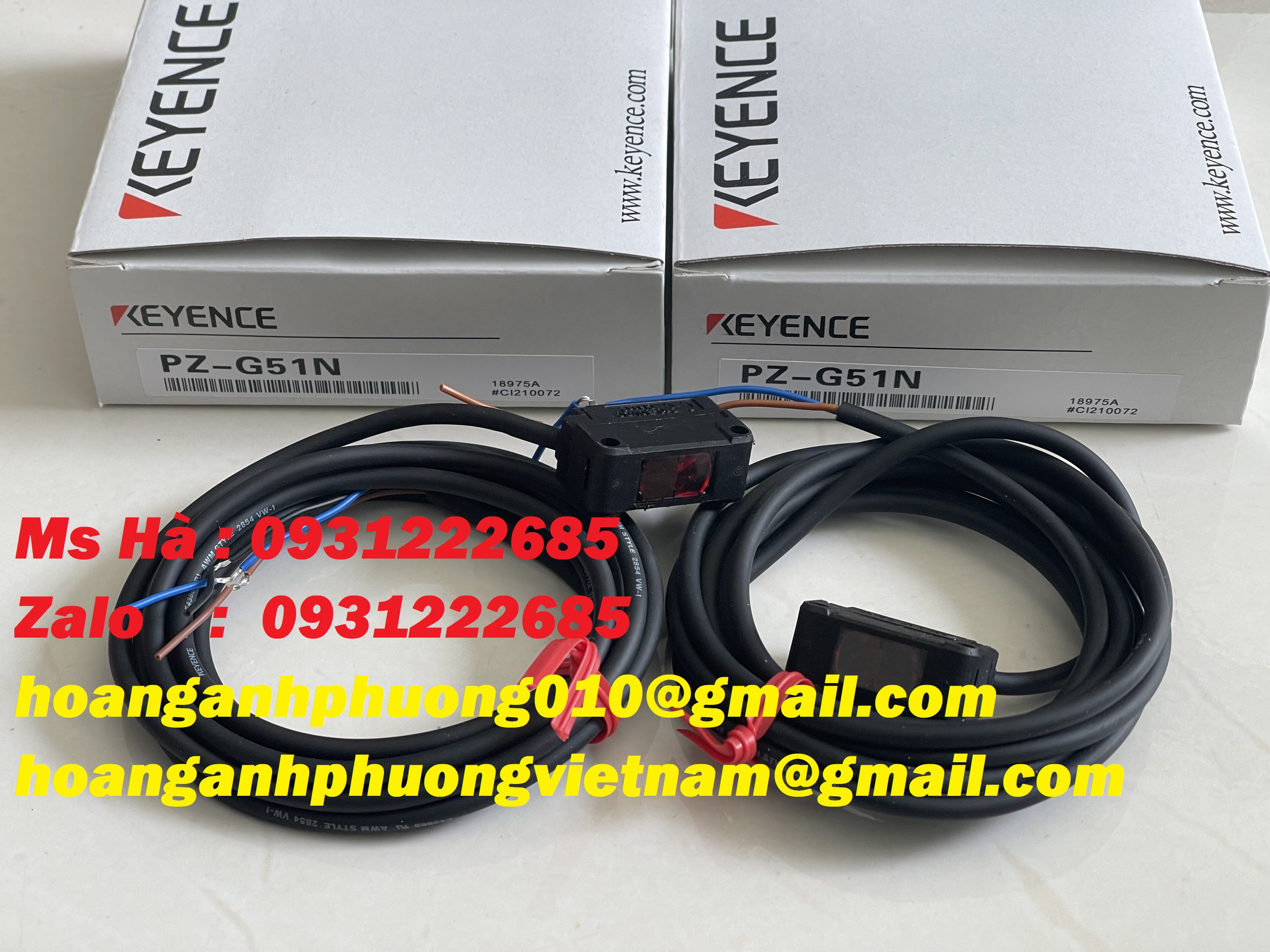 Ngõ ra NPN keyence PZ-G51N - bảo hành chính hãng 12 tháng