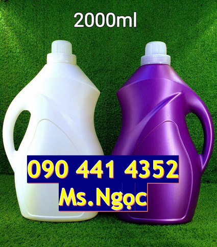 Can nhựa 4 lít đựng nước xả, can đựng nước giặt 3.8 lít, can nhựa 3.6L