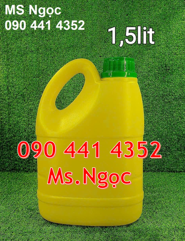 Can nhựa 4 lít đựng nước xả, can đựng nước giặt 3.8 lít, can nhựa 3.6L