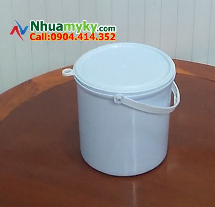Thùng nhựa đựng sơn 22 lít, thùng nhựa đựng dầu nhớt 20 lít, thùng sơn