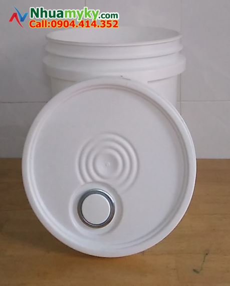 Thùng nhựa đựng sơn 22 lít, thùng nhựa đựng dầu nhớt 20 lít, thùng sơn