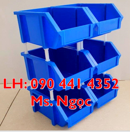 Chuyên khay nhựa đựng ốc vít, dụng cụ sửa xe máy A5 , A6, A8, A9 xanh